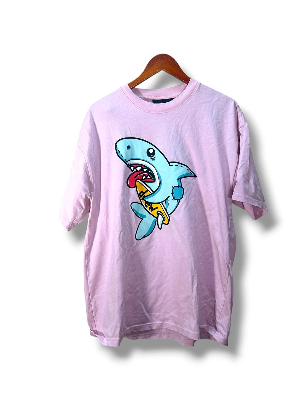 NWT Drew House Phantasm SS Tee in Strawberry Shark Size Medium